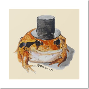 Fancy Tomato Frog Posters and Art